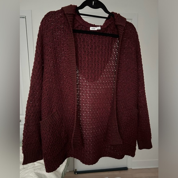 Burgundy Cardigan (Garage) - Picture 1 of 3